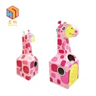 DIY carton animals dinosaur wearable cardboard toys paper