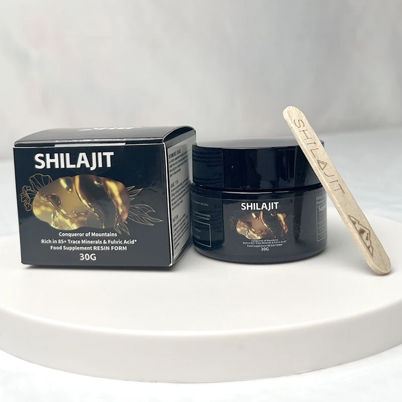 High Purity Shilajit Resin Supplement Support Oem Odm Shilajit Resin Organic Shilajit Resin 30G Pure Himalayan