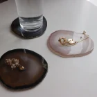 Stone Stone Coasters Agate Stone Slice More Color Natural Coasters Gifts