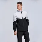 2020 New Design Custom Logo Winter Men Windbreaker Jacket With Hoodie