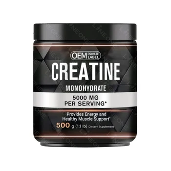 High Quality Creatine Monohydrate Powder 500 Grams Pure Unflavored Creatine Powder