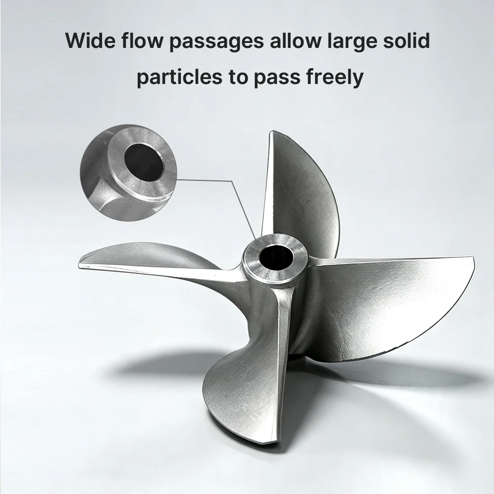 Proof Open Water Pump, Stainless, Steel - detail 4