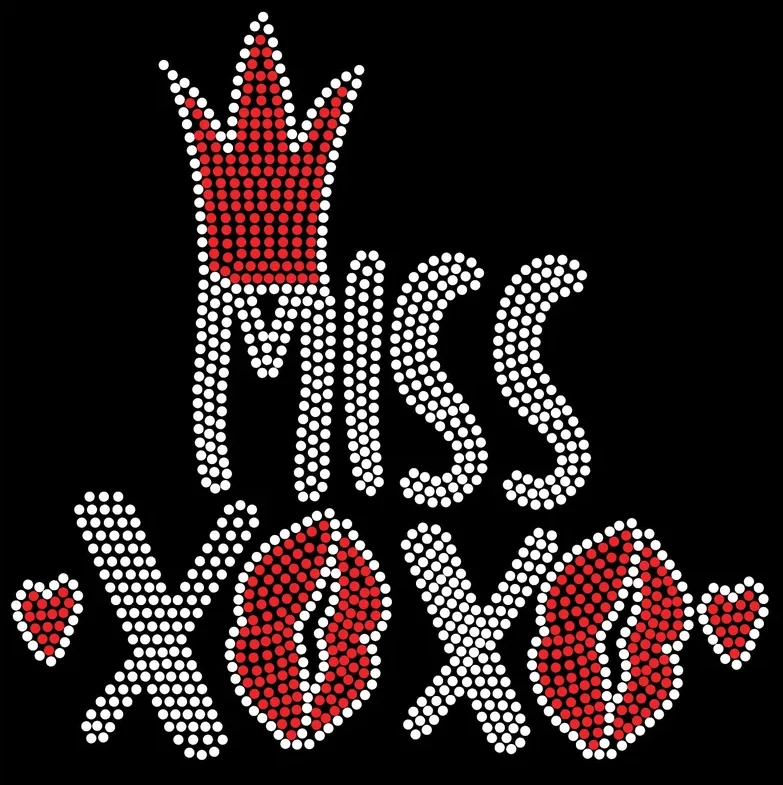 Free sample Jesus me letter rhinestone transfer designs iron on transfer decals Heat Transfer For Hoodies