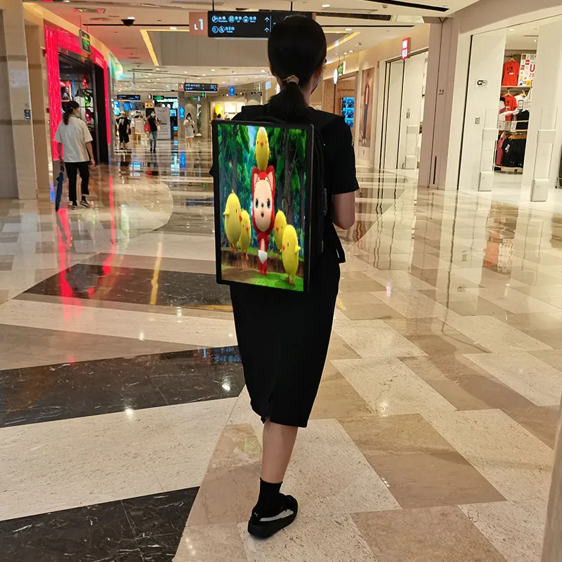 Champion Backpack Billboard Walking 