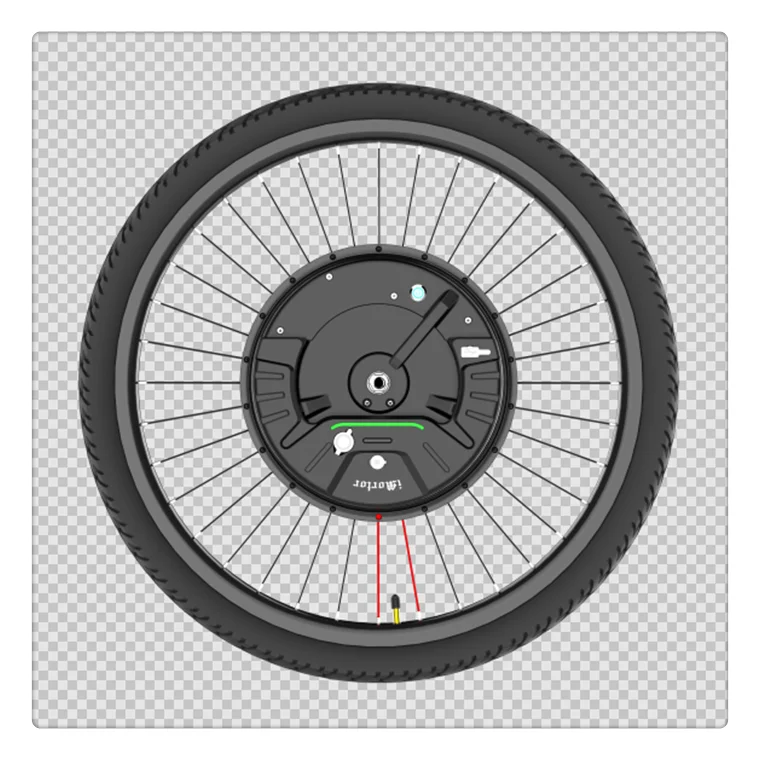 Electric Bicycle Hub Motor Kit Imortor 