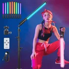 Wand New Portable RGB LED Ring Light Stick Color Handheld Photography Stick For Photos Video Movie Vlog Fill Light Wand
