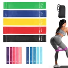 Elastic Buy 5 Sizes Mini Set Private Label Exercise Gym Fitness Rubber Looped Elastic Custom Printed Mills Resistance Band