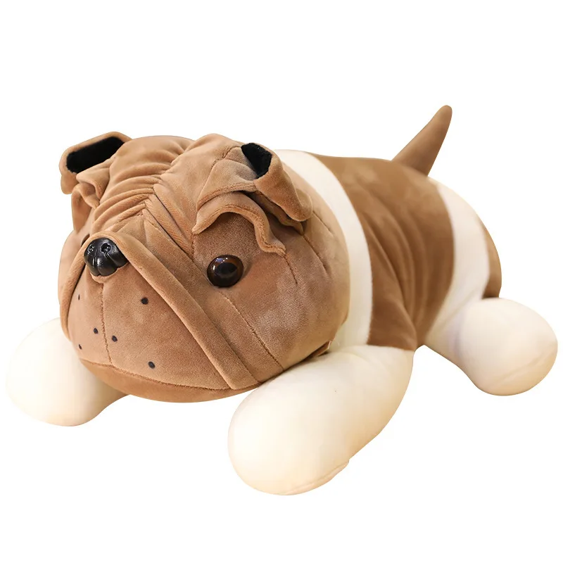 stuffed bulldog