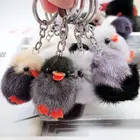 Amazon Dancing Girl Shaped Cute Car Small Ornament Mink Fur Handbag Monster Fur Best Keychain