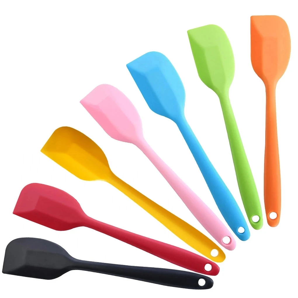 heat resistant silicone spatula set