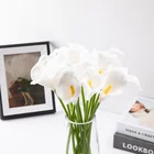 Calla Artificial Calla Lily Bridal Wedding Bouquet PU Real Touch Wholesale Mini Calla Lily