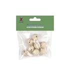 Wood Beads Beads Wood Natural Smile Face Wood Spacer Beads Wooden Loose Beads For Craft-making