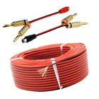 Hot Selling Tinned Copper Wire 2 Cores PVC Insulated Flexible Flat Hifi Speaker Wire Cable For Led Lights