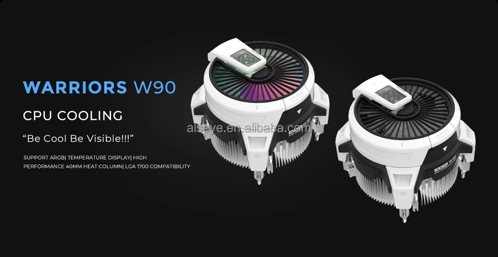 Profile Cpu Air Cooler, ALSEYE, W90, ITX - detail 8