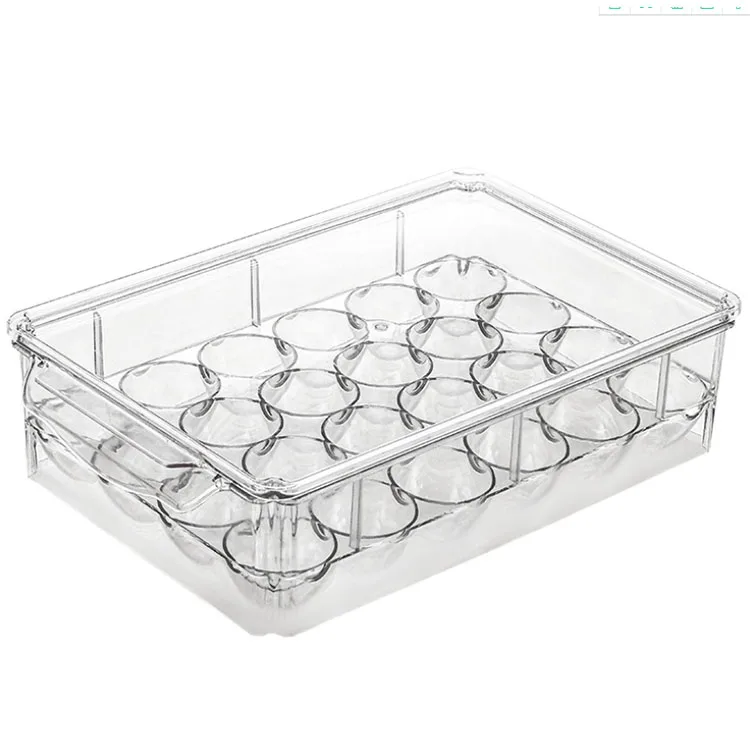 Egg Fridge Trays Egg Holder Chicken Egg Storage Container for Storage