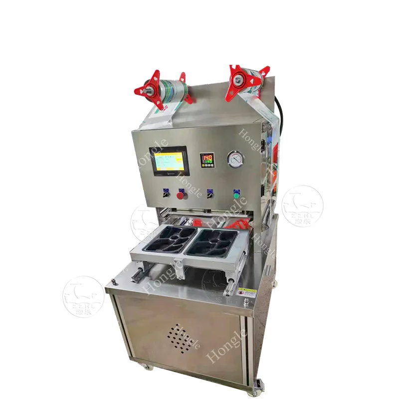 Reliable Automatic Plastic Deli Container Sealing Machine/cup Sealer Machine for Sale factory