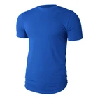 Shirts Round Neck T-shirt Muscle Fit T Shirt Sublimation Custom Stylish T Shirts Men Round Neck Modal T Shirt