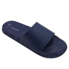 Blue Slippers Deep Blue Single Color Men Size Durable Simplicity Outdoor Summer Custom Logo Slippers Outdoor Slippers