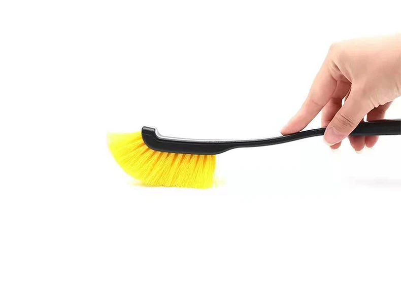 Car Wheel Cleaning Brush Wheel Hub Tire Long Handle Brush Car Inside Outside Cleaning Tool Car Cleaning Detailing Accessory