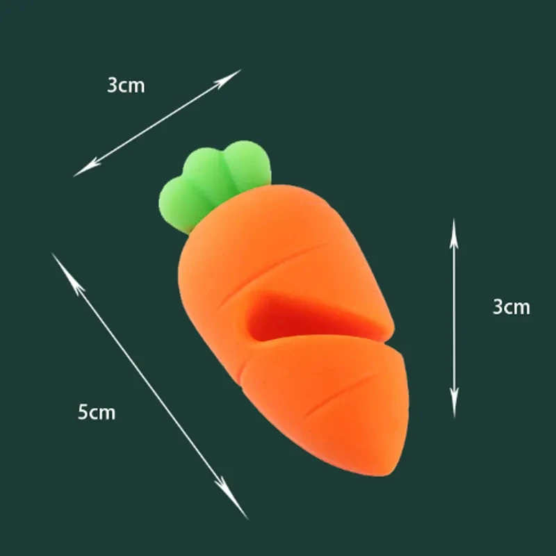 Cross Border Silicone Small Carrot Pot Cover Gadgets Raise Overflow Prevention Kitchen Accessories Cooking Tools