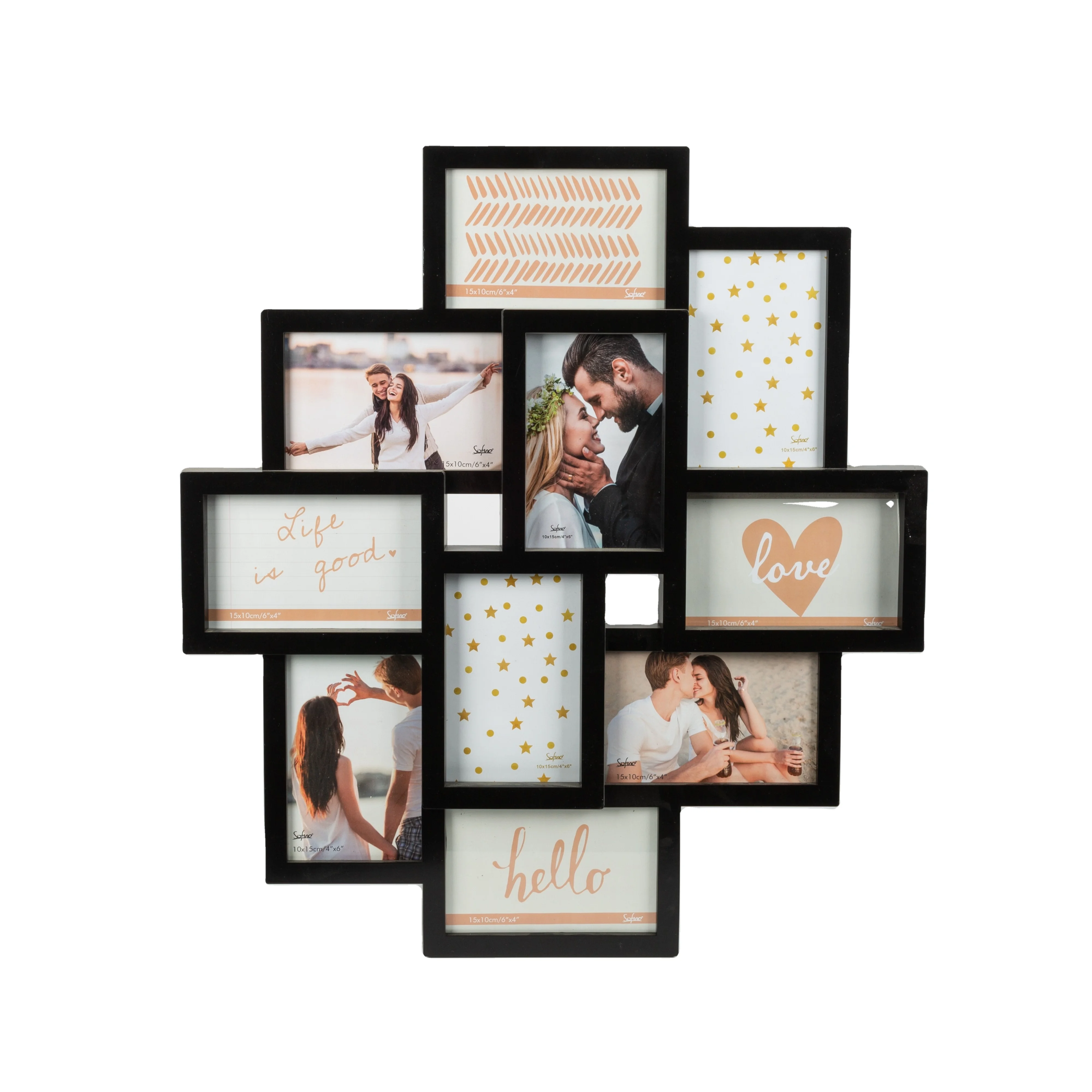 photo frames design on wall