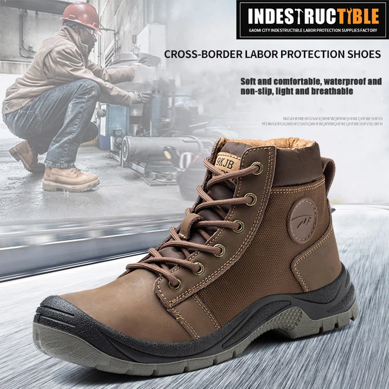 Men's Steel Toe Labor Insurance Shoes 