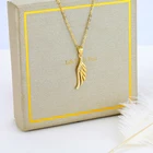 Gold Jewelry 2022 Dainty Necklace Chains 18K Gold Plated Statement Chain Stainless Steel Jewelry Pendant Necklaces