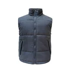Waistcoats Casual Winter Custom Puffer Waistcoats Men Down Vest