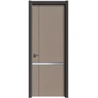 Doors New Chinese Style Wooden Doors Firmly Stable Economical And Practical Thicken Material Wooden Doors