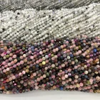 Gemstone Beads Strands Low Price 2MM Wholesale Lot Gemstone Beads Strands For Bracelet Jewelry Making