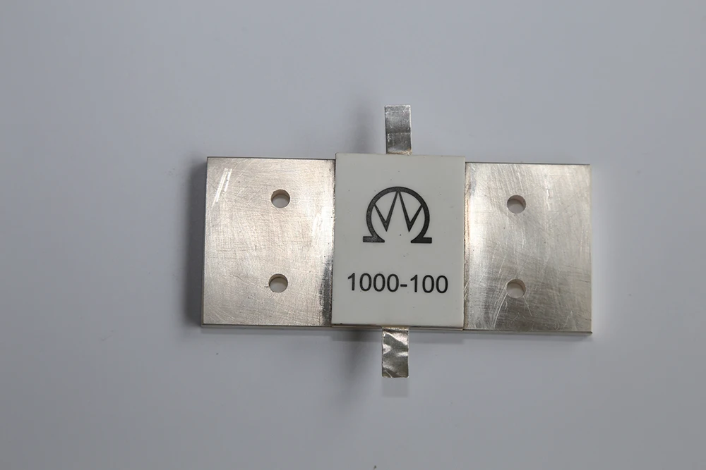 High Power 60W 100R Flange Resistor with 1Ω-500Ω Range ±5% Tolerance and 0~2GHz Frequency for RF Applications