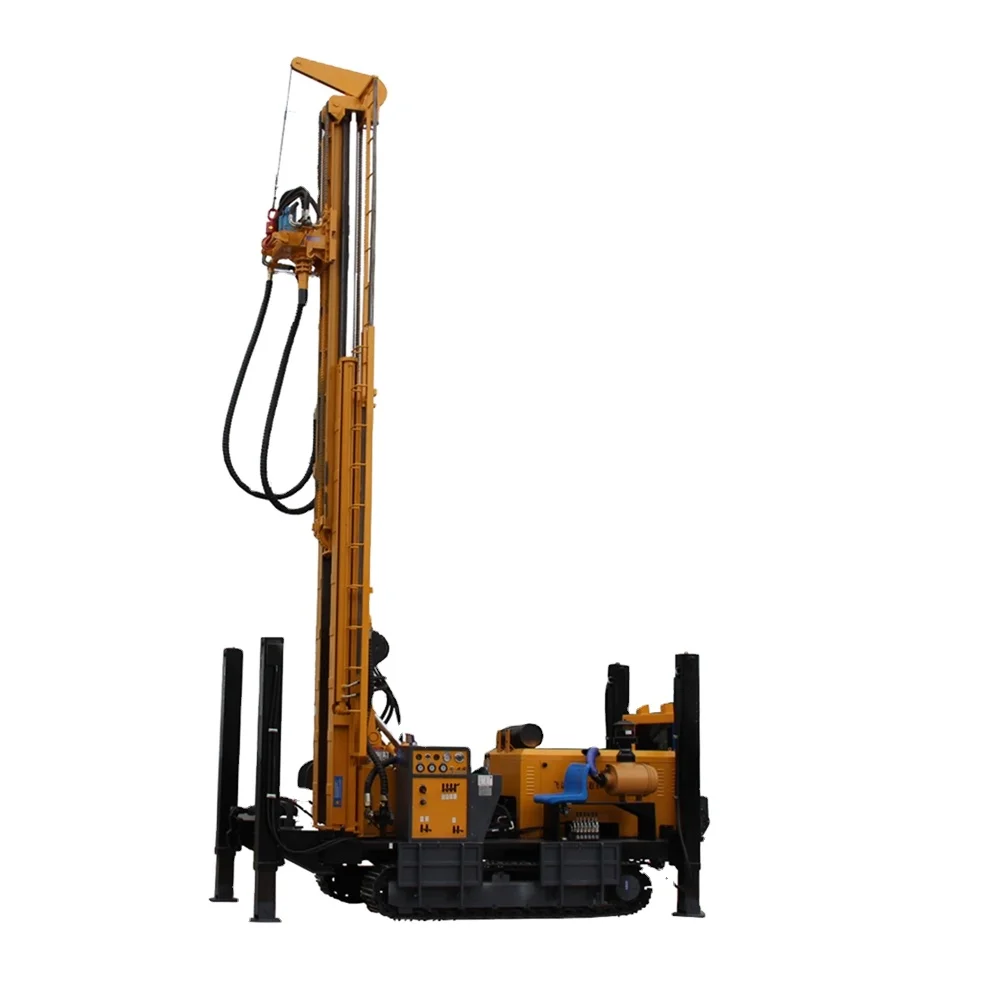 China Manufactured 680m Borewell Drill Rig Machine New Equipment for Borehole Water Well