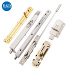 Door Bolt Door Flush Bolt Hot Selling Heavy Duty Brass High Quality Anti-theft Modern Design Flush Double Door Bolt