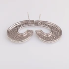 Wedding Earrings Earrings 2021 Fashional Luxury Wedding Jewelry Stud Earrings With Full Stone Mother's Day Gift For Girls