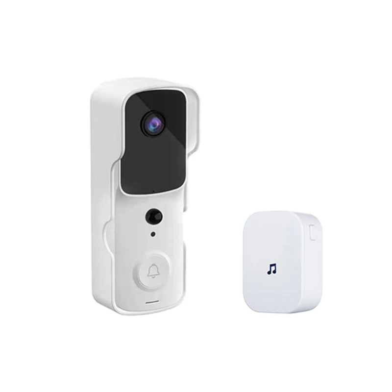 Video Doorbell Camera WiFi Doorbell Wireless Operated Motion Detector Audio&Speaker Night Vision 