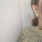 Earrings Earrings Drop Earrings Vintage Drop Earrings Girls Statement Heart Gold 925 Silver Needle Hoop Trending Earrings