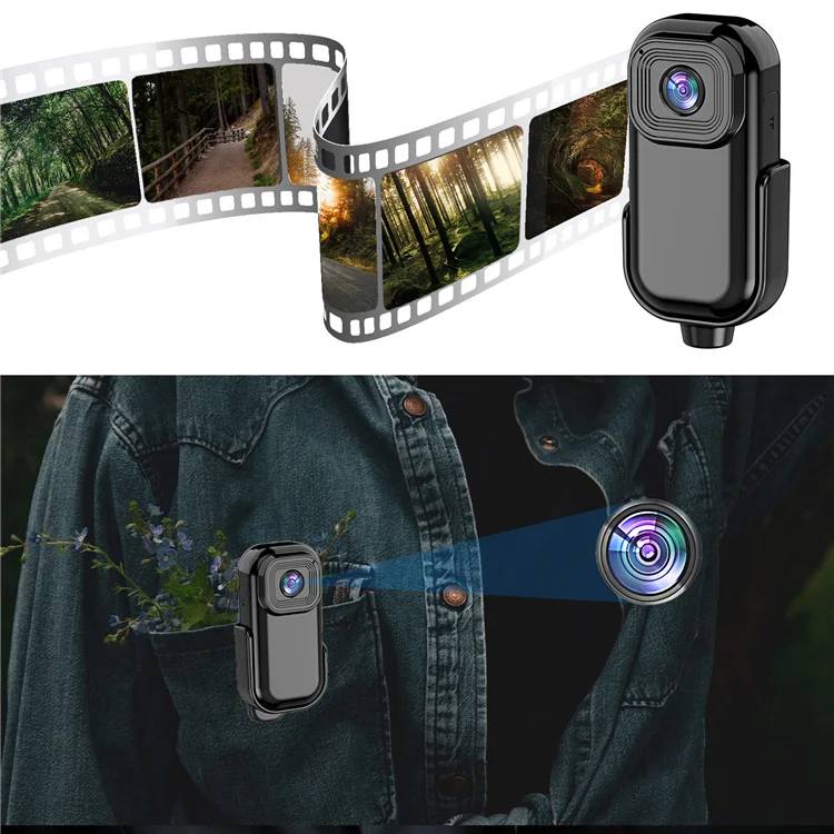 L11 0.96英寸1080P无线接入点热点安全闭路电视智能录像机迷你小动作运动Dv随身摄像头