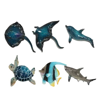 Realistic home ornament sea decoration ocean themed decor beach souvenirs manta ray devilfish Marine Animal Statues