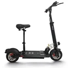 10" Tires Directly Wholesale 350W/500W Folding Electric Scooter With Seat