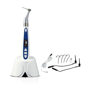 Built-in Apex Locator Rotary Endomotor 1:1 Contra Angle Handpiece Wireless LED Dental Endo Motor
