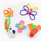Puzzle Diy Exquisite Structure Manufacturing Wooden Stick Girl Puzzle Diy Craft Toy