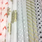 Printing Paper Uncoated6 Colors Wrapping Paper Good Quality Custom Printing Colorful Tissue Wrapping Packing Paper