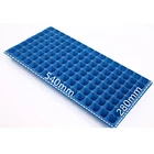 Vegetable Tray High Quality And Low Price 128 Cell Blue Fruit And Vegetable Plant Nursery Tray Can Be Customized