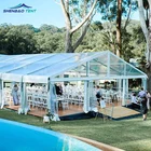 Tent Event Tent 100 200 300 People 10x20m Transparent Marquee Party Tent For Outdoor Wedding Event