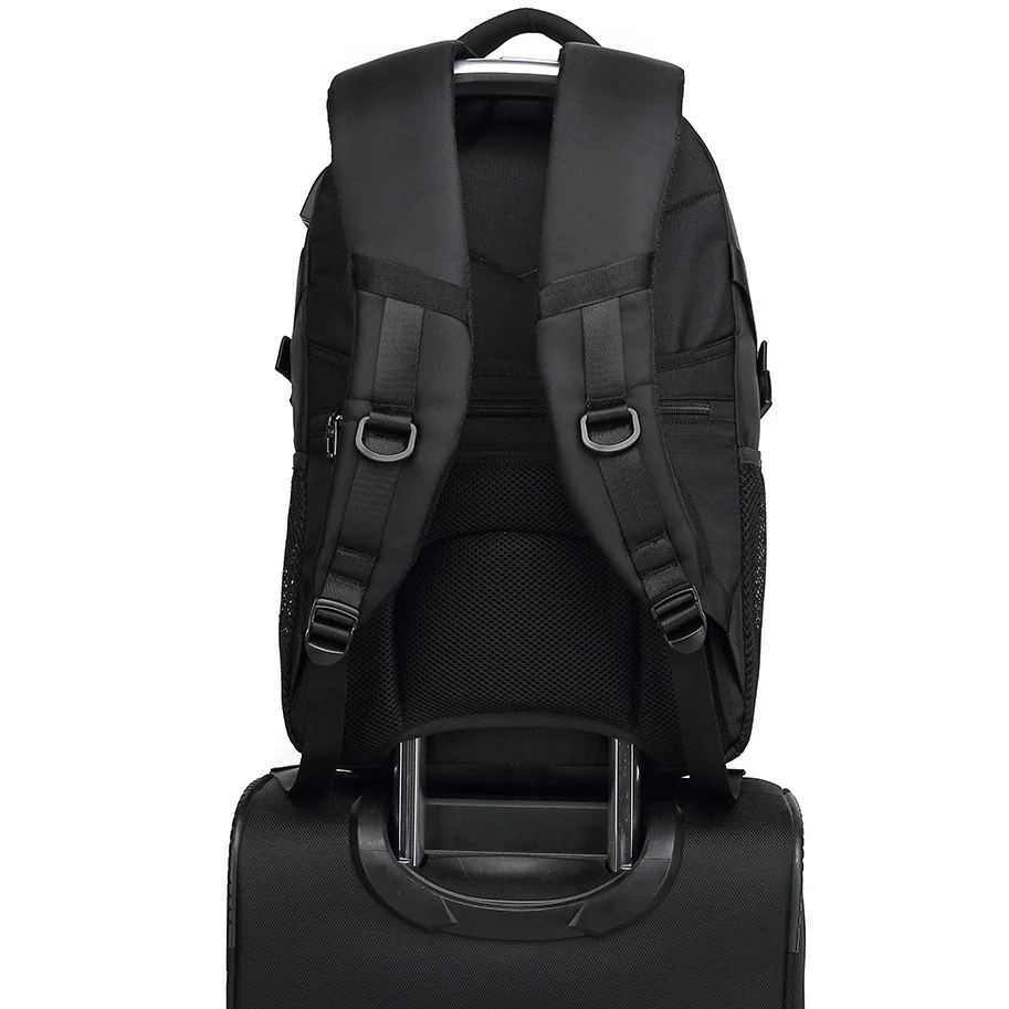 Large capacity mens backpack travel leisure business computer Korean fashion trend high school student backpack