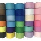 Polyester Ribbon Wholesale 196 Colors Custom 3 Inch Size Solid Color 100% Polyester Grosgrain Ribbon