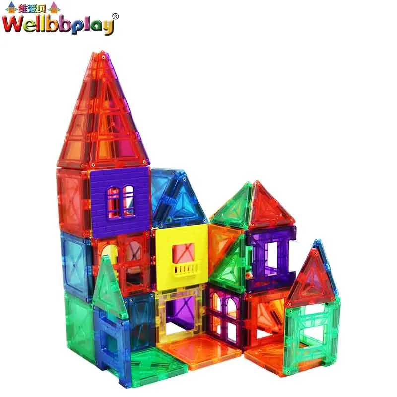 magnetic tiles construction set