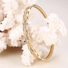 Bangle Bangles Women Bangles Fashion Bangle Bracelet Women Gold Plated Cubic Zirconia Bangle