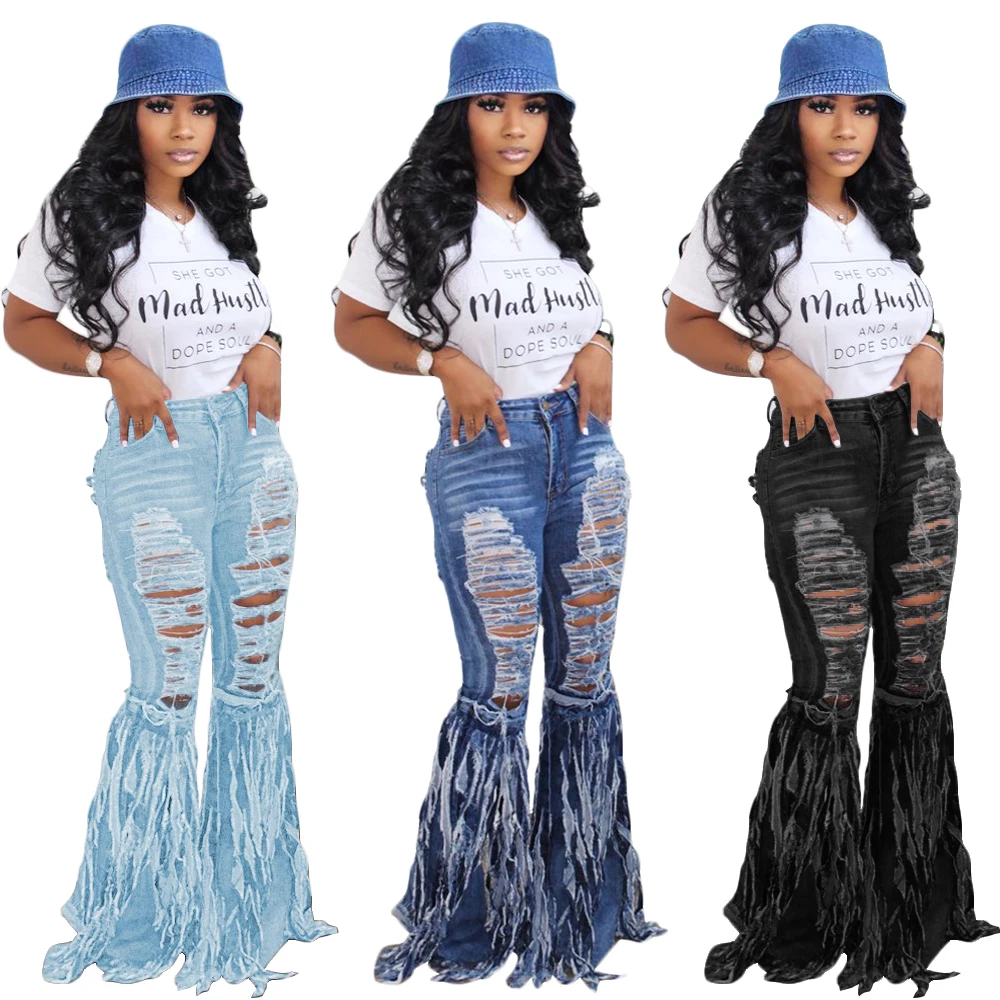 shorts flare jeans