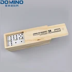 Domino Dominodomino Mini Domino Custom Printed Domino Game Set With Wooden Box